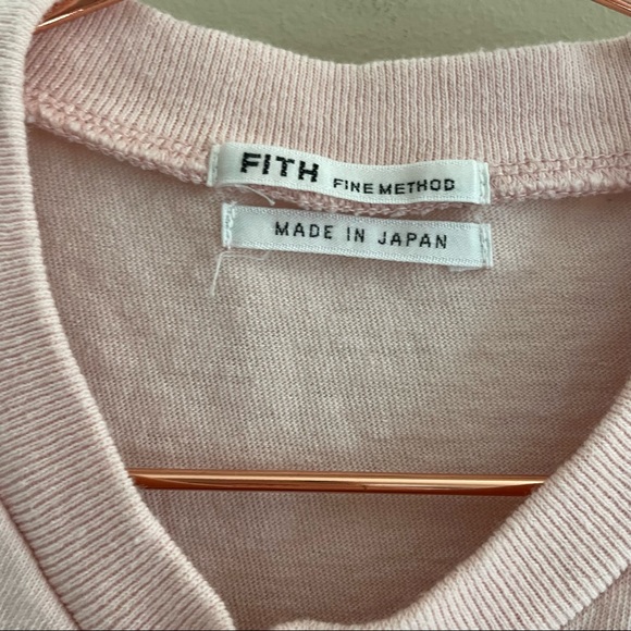 Trico Field Fith Fine Method Pink Ruffle T-Shirt Sz 5 - Picture 3 of 6